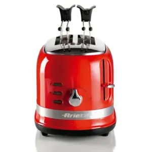 Torradeira Elétrica Ariete Moderna Vermelha 220V