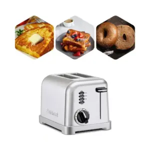 Torradeira Elétrica Cuisinart para Pão Francês Inox Fácil Limpeza 110V Torradeira Elétrica Cuisinart para Pão Francês Inox Fácil Limpeza 110V