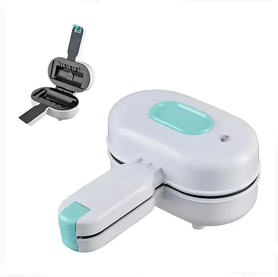 Torradeira Sanduicheira Elétrica Portátil para Pão Rap Branca 220V