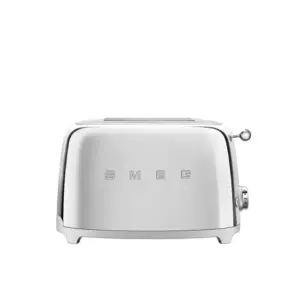 Torradeira Elétrica Smeg 2 Fatias Aço Inoxidável 6 Níveis TSF01SSMUS