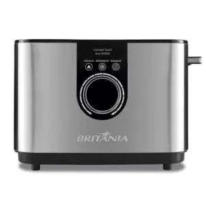 Torradeira Elétrica Touch Britânia Inox 7 Potências 850W 220V Torradeira Elétrica Touch Britânia Inox 7 Potências 850W 220V