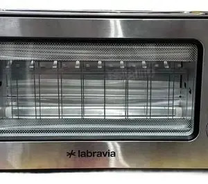 Torradeira Elétrica Labravia Transparente Aço Inox 6 Níveis 1000W Torradeira Elétrica Labravia Transparente Aço Inox 6 Níveis 1000W