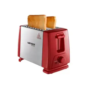 Tostador Torradeira Elétrica Automática Lenoxx Duo Red Vermelha/Inox 220V PTR203 Tostador Torradeira Elétrica Automática Lenoxx Duo Red Vermelha/Inox 220V PTR203