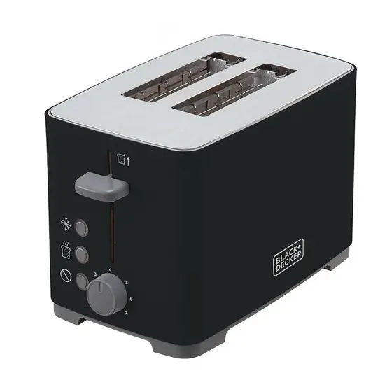 Tostador Elétrico Black+Decker com Acabamento em Inox 220V TO800