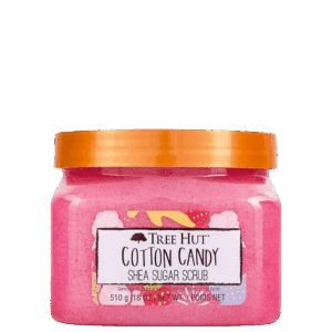 Esfoliante Tree Hut Cotton Candy Shea Sugar Scrub Corporal 510g