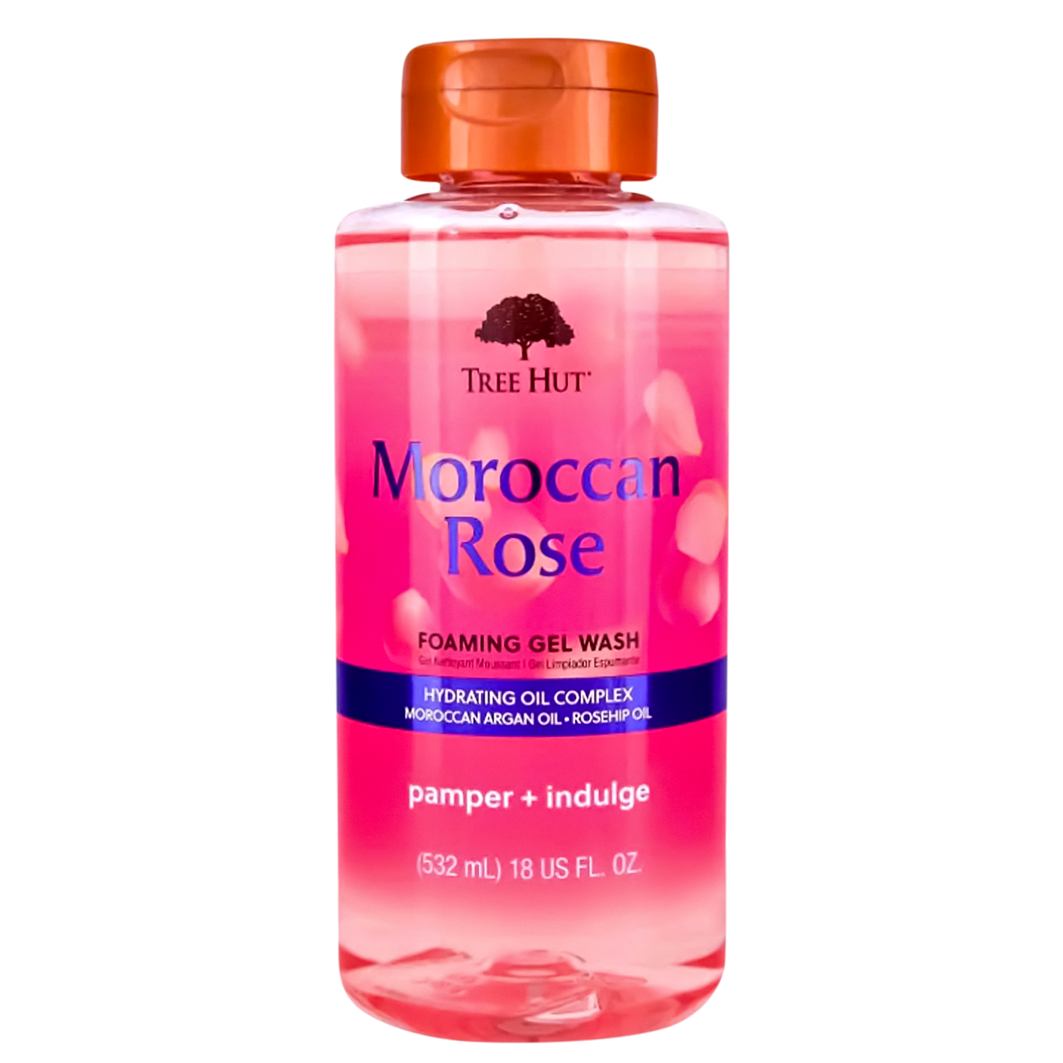 Sabonete Corporal Tree Hut Moroccan Rose Foaming Gel Wash 532ml