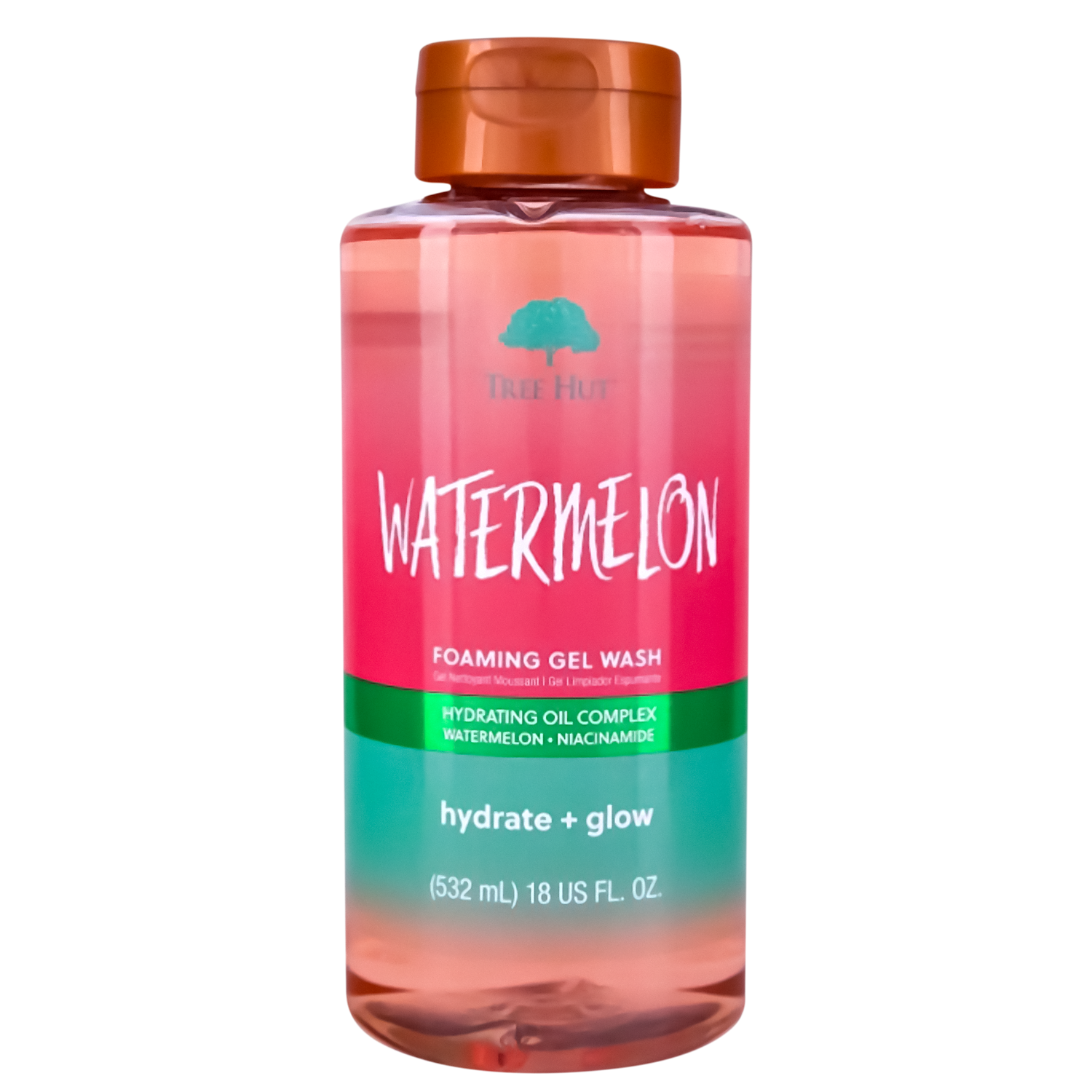 Sabonete Líquido Corporal Tree Hut Watermelon Foaming Gel Wash 532ml