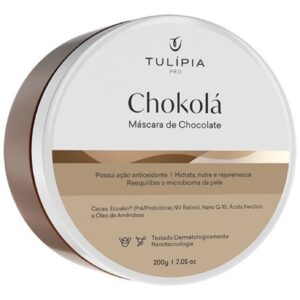 Máscara Facial Tulípia Cosméticos Chokolá 200g