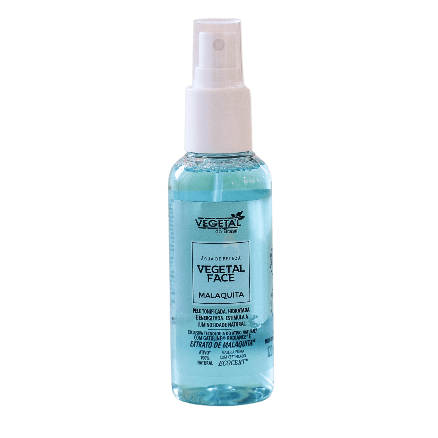 Água de Beleza Vegetal do Brasil Vegetal Face Malaquita 120ml