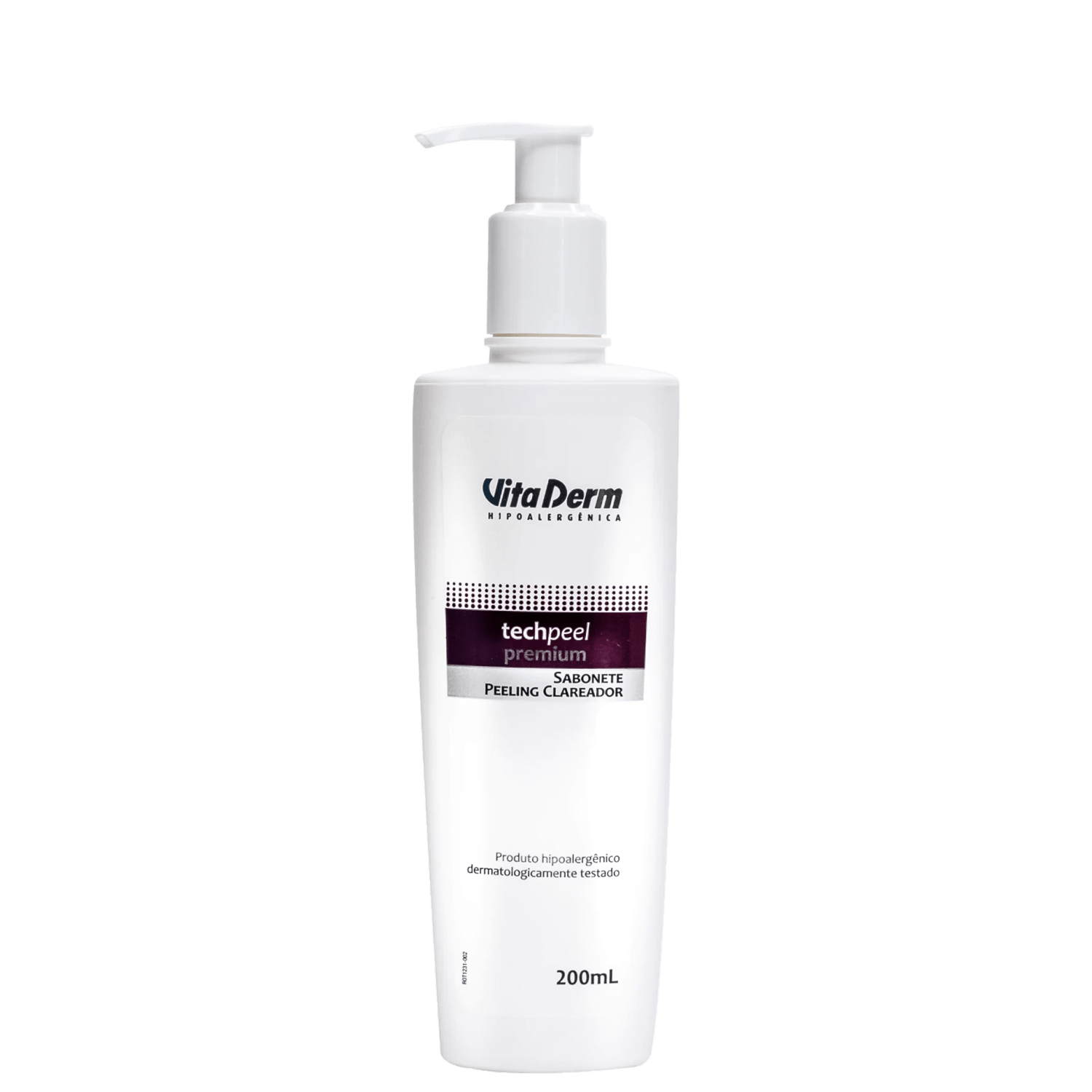 Sabonete Facial Vita Derm Tech Peel Premium Peeling 200ml