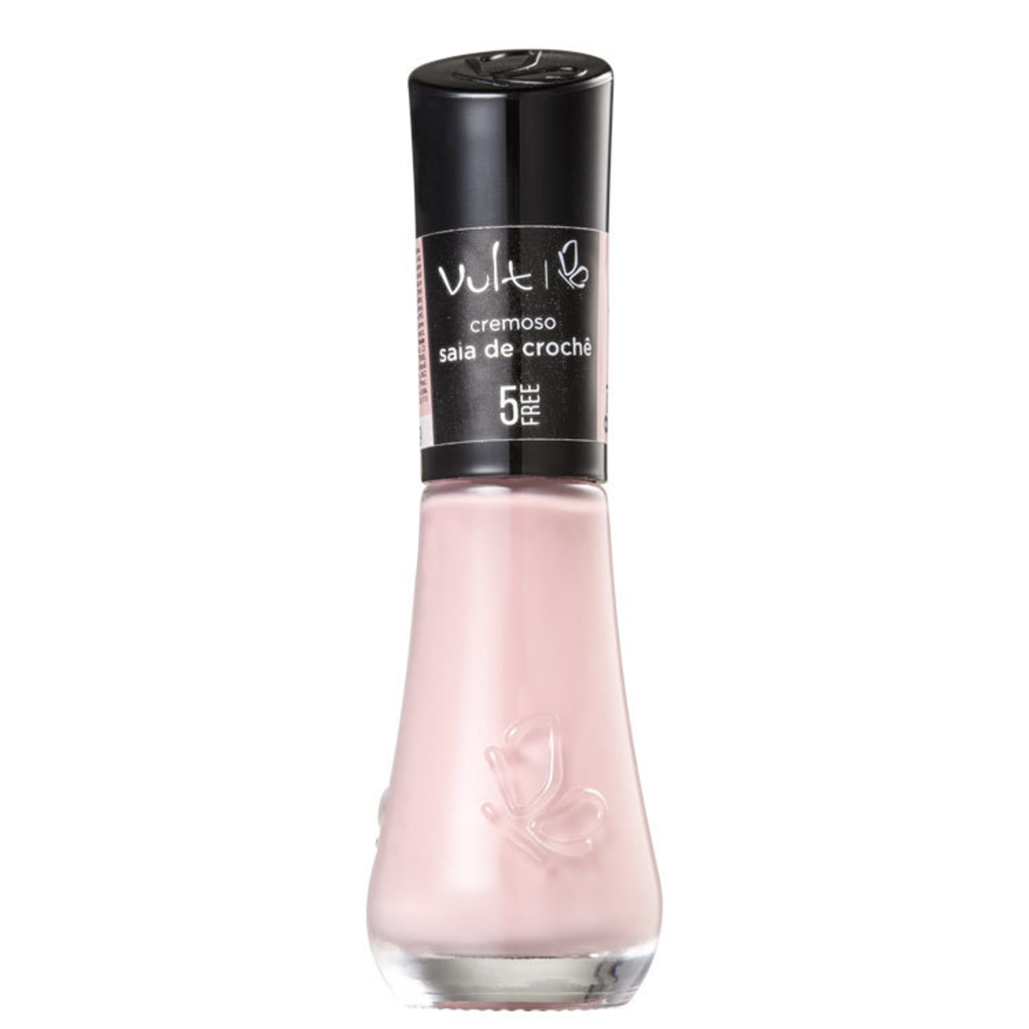 Esmalte Cremoso Vult Unhas 5Free Saia de Crochê 8ml