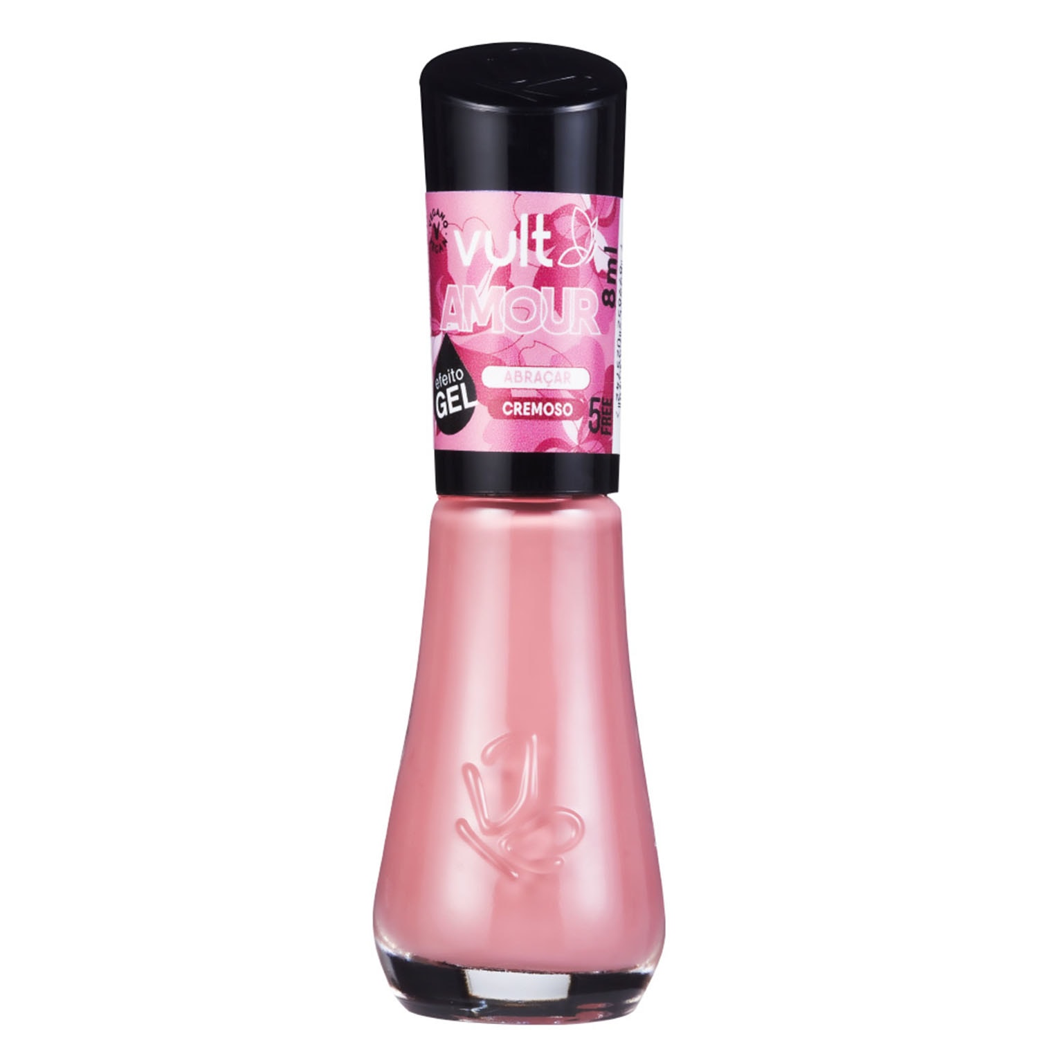 Esmalte Vult Amour Abraçar Rosa Nude 8ml