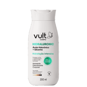 Hidratante Desodorante Corporal Vult Corpo Hidraluronic Hidratação Intensiva 200ml Hidratante Desodorante Corporal Vult Corpo Hidraluronic Hidratação Intensiva 200ml