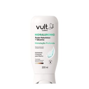 Hidratante Corporal Banho Vult Corpo Hidraluronic Hidratação Profunda 200ml