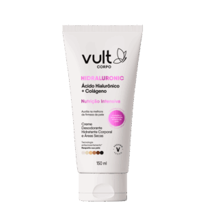 Creme Desodorante Corporal Vult Corpo Hidraluronic Nutrição Intensiva Áreas Secas Hidratante 150ml