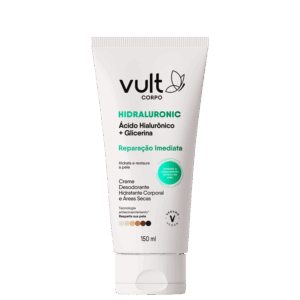 Creme Desodorante Corporal Vult Corpo Hidraluronic Reparação Imediata Áreas Secas Hidratante 150ml