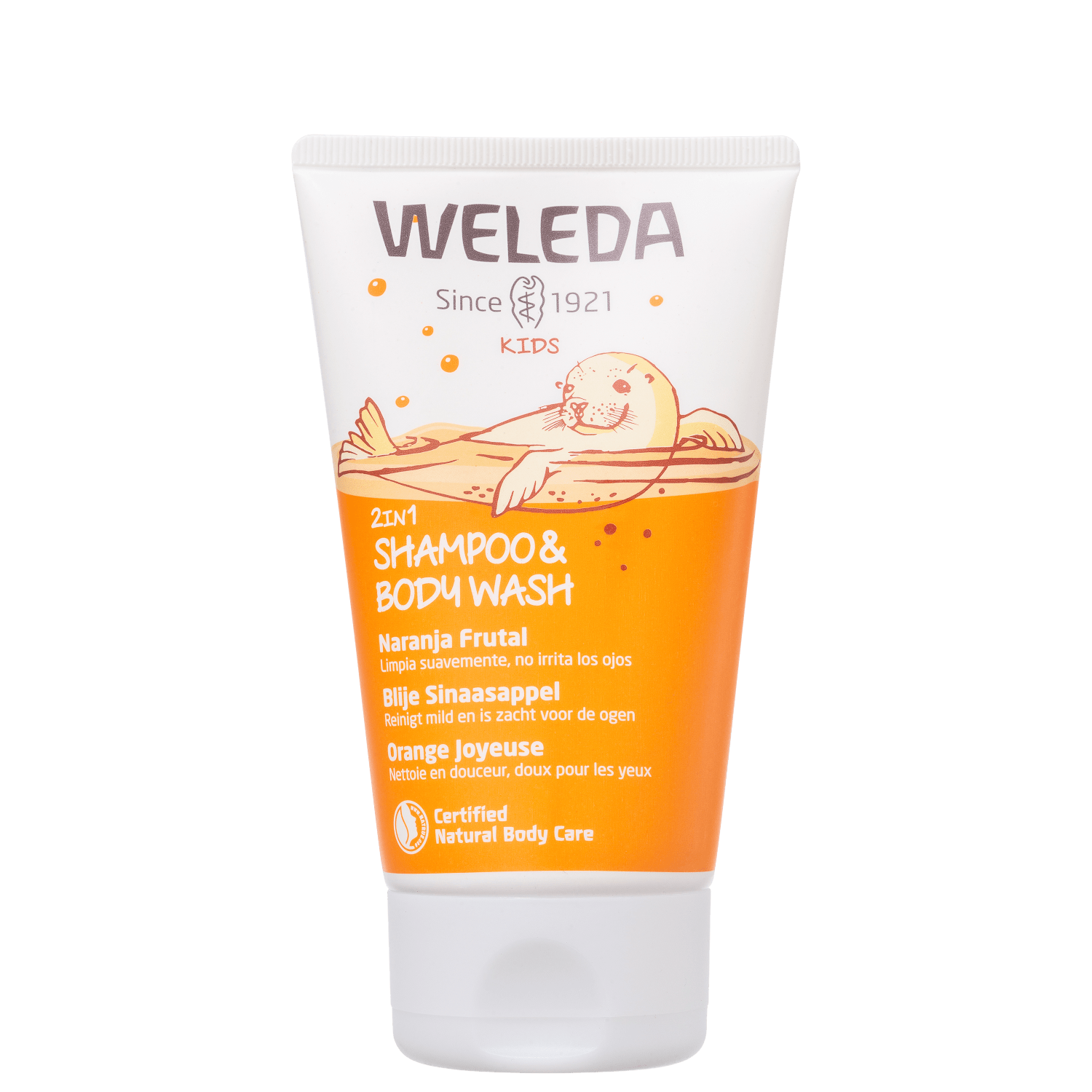 Sabonete Líquido Weleda 2 em 1 Shampoo e Sabonete 150ml