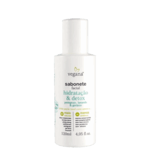 Sabonete Facial WNF Vegana Hidratação Detox 120ml