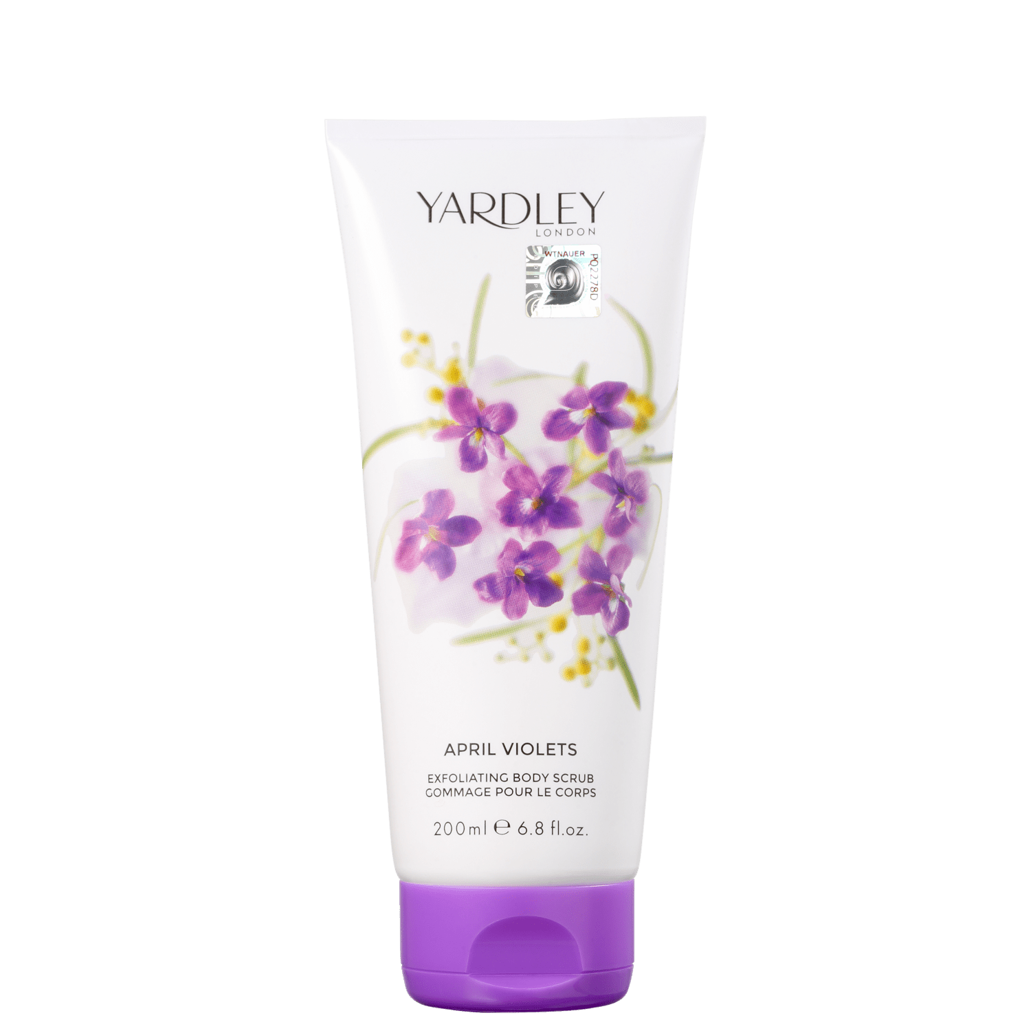 Esfoliante Yardley April Violets Exfoliating Body Scrub Corporal 200ml
