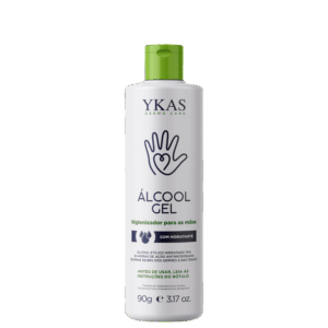 Gel Antisséptico Ykas Hidratante Álcool Gel 70% 90g