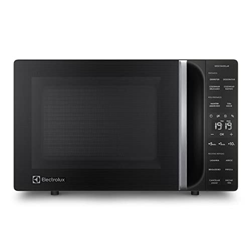 Micro-ondas Electrolux 23L Preto Efficient com Descongelamento Assistido (ME23P) - 127V