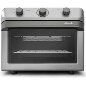 Forno Elétrico de Bancada Mueller Air Forno 35L com Função Fryer Prata Forno Elétrico de Bancada Mueller Air Forno 35L com Função Fryer Prata