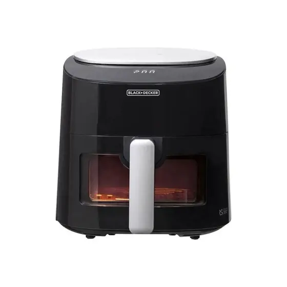 Fritadeira Elétrica Air Fryer Black & Decker Digital 8 Funções 127V AFMDV360-B