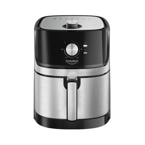 Fritadeira Elétrica Air Fryer Dako 5 Litros com Painel Analógico 127V