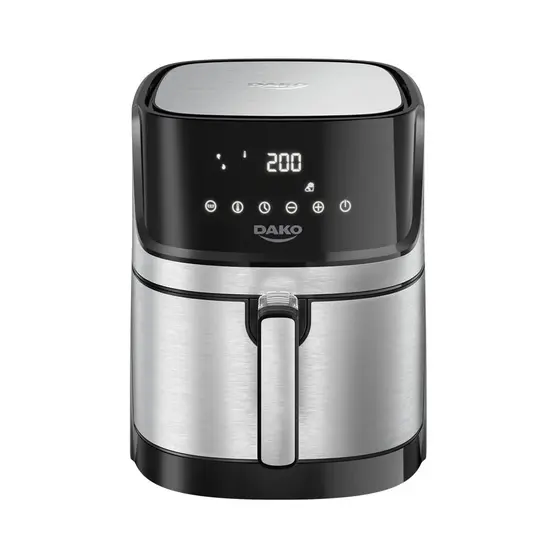 Fritadeira Elétrica Air Fryer Dako 5 Litros com Painel Digital 220V