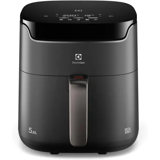 Fritadeira Elétrica Air Fryer Electrolux Efficient Digital 5,6L 1400W EAF45