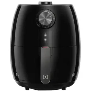 Fritadeira Elétrica Air Fryer Electrolux Efficient por Rita Lobo Preta 3,2L com Timer EAF15 Fritadeira Elétrica Air Fryer Electrolux Efficient por Rita Lobo Preta 3,2L com Timer EAF15