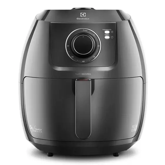 Fritadeira Elétrica Air Fryer Electrolux Family Efficient Grafite 5L EAF50