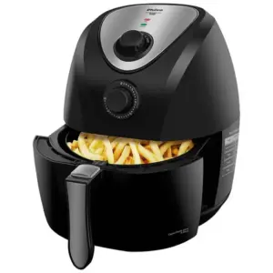 Fritadeira Elétrica Air Fryer Philco Air Fry Saúde Preta 3,2L com Timer Fritadeira Elétrica Air Fryer Philco Air Fry Saúde Preta 3,2L com Timer