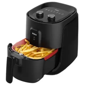 Fritadeira Elétrica Air Fryer Philco Preto 5,5L PAF55B Fritadeira Elétrica Air Fryer Philco Preto 5,5L PAF55B