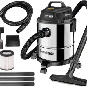 Aspirador de Pó Gradiente 1200W 12L Inox 220V PGAC120 Aspirador de Pó Gradiente 1200W 12L Inox 220V PGAC120
