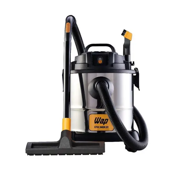 Aspirador de Pó e Água WAP GTW 20 Inox 1600W 20L 220V FW005406