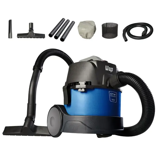 Aspirador de Pó e Água WAP GTW Bagless 6L Azul e Preto 110V