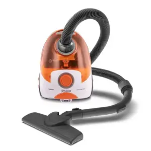 Aspirador de Pó Philco Filtro HEPA Branco e Laranja 220V PAS1690 Aspirador de Pó Philco Filtro HEPA Branco e Laranja 220V PAS1690