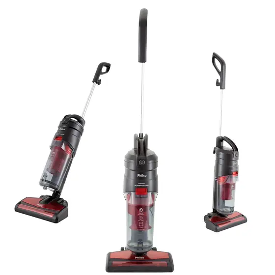 Aspirador de Pó Vertical Philco Power Clean Preto 127V PAS4000V