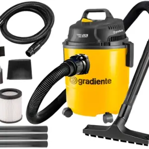 Aspirador de Pó Gradiente Turbo Vac 1200W 12L Amarelo 220V Aspirador de Pó Gradiente Turbo Vac 1200W 12L Amarelo 220V