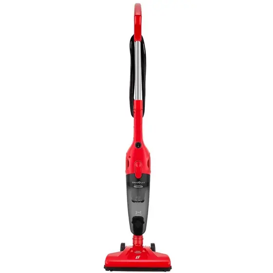 Aspirador de Pó Vertical Britânia 2 em 1 1250W Filtro HEPA Giro 360° Vermelho 127V BAS1290V
