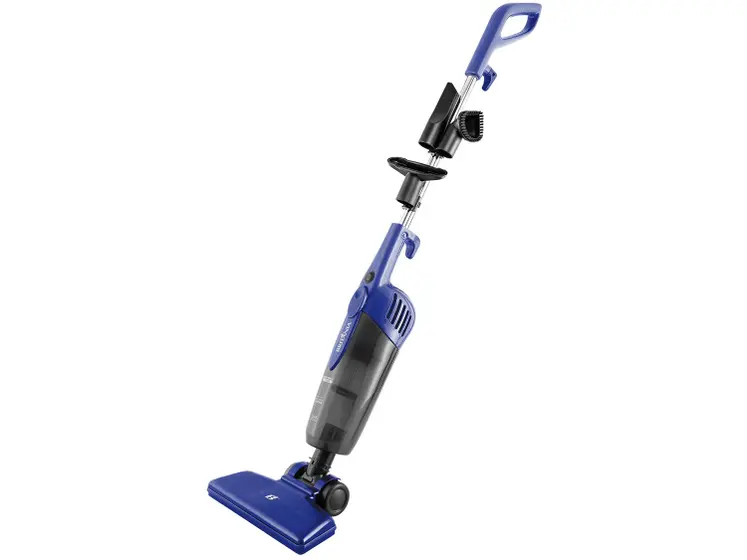 Aspirador de Pó Vertical Britânia Dust Off 1250W Filtro HEPA Azul