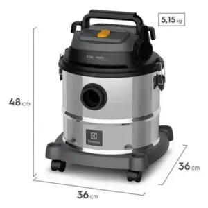 Aspirador de Pó e Água Electrolux 20L Inox 220V GT20I Aspirador de Pó e Água Electrolux 20L Inox 220V GT20I