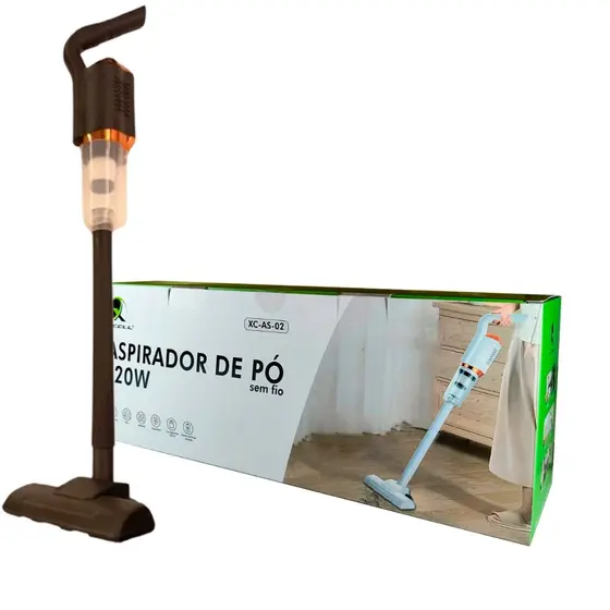 Aspirador de Pó Portátil sem Fio Xcell 120W XC-AS-02