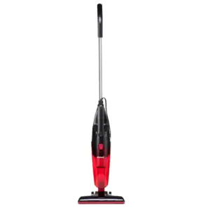 Aspirador de Pó Vertical Amvox 1100W Filtro Hepa Preto e Vermelho 220V ASP1101