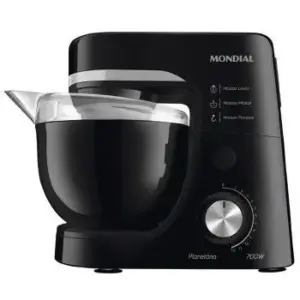 Batedeira Planetária Mondial BP-03 500W Preta 220V (2341-02)