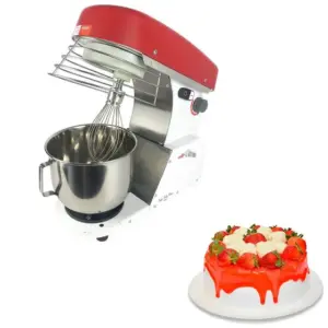 Batedeira Planetária Industrial Malta 5L Vermelha 220V Batedeira Planetária Industrial Malta 5L Vermelha 220V