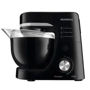 Batedeira Planetária Mondial 500W Preta BP-03 Batedeira Planetária Mondial 500W Preta BP-03