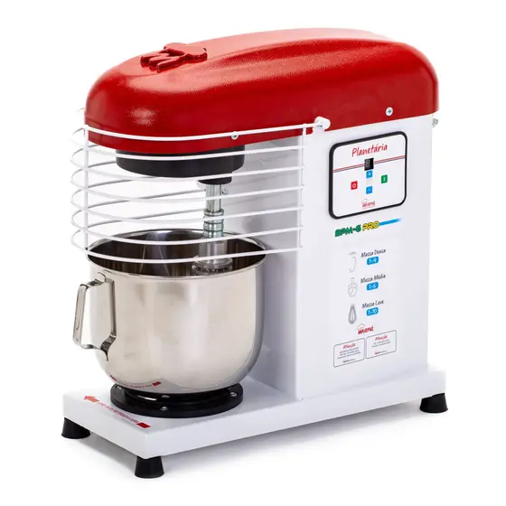 Batedeira Planetária Profissional Maná Pro 6L