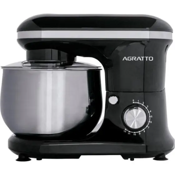 Batedeira Planetária Agratto Supremma 5L Preta 127V